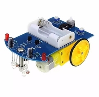 Kit de voiture de surveillance intelligente D2-1, voiture de patrouille, suivi de voiture, pièces électroniques DIY, suivi de livraison, piste D21
