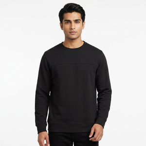 Men's Trendy Fashion 100% Cotton <b>Velour</b> 465GSM Winter Autumn Half Zip Oversized <b>Hoodies</b> Hot Selling Plain Dyed - Product Image 1