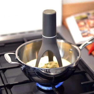 Hands-Free <strong>Automatic</strong> Triangle <strong>Stirrer</strong>, 3-Speed Electric Egg Beater Detachable Kitchen Mixing Whisk for Sauce Soup Cream Baking - Product Image 1