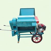 Batteuse multifonctionnelle de riz, de blé, de soja, de machine agricole HELI avec moteur et composants de base de moteur