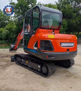 รถขุดไฮดรอลิก Doosan DX60-9C แบบตีนตะขาบขนาดกะทัดรัดสำหรับงานก่อสร้างและงานดินดิบ - Product Image 1