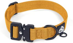 <span class=keywords><strong>Collar</strong></span> táctico para perros con asa, <span class=keywords><strong>Collar</strong></span> duradero de nailon para exteriores, <span class=keywords><strong>Collar</strong></span> de entrenamiento ajustable para perros grandes - Product Image 5