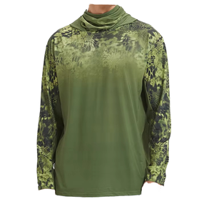 Camisas de Pesca Unisex de Manga Larga, Transpirables, de Secado Rápido, con Protección Solar UPF 50, 100% Poliéster, Impresión Personalizada Directa de Fábrica, Venta al Por Mayor - Product Image 4