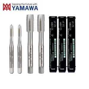 YAMAWA UNC UNF 28UNEF בלתי יד ימין ולמות סט 2pcs HSS יד ברז מקדח 5/16 3/8 7/16 1/2 5/8 3/4-18 20 24 28 40