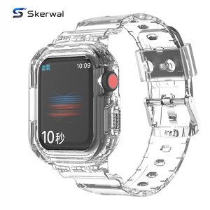 Elegante y Resistente Funda Protectora de TPU con Correa de Una Pieza <span class=keywords><strong>para</strong></span> <span class=keywords><strong>Apple</strong></span> <span class=keywords><strong>Watch</strong></span> Series 10 11 Ultra, Funda Resistente con Correa - Product Image 1