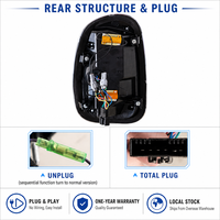Feux arrière LED dynamiques séquentiels VLAND pour BMW MINI Countryman R60 2010-2016, vente en gros d'usine