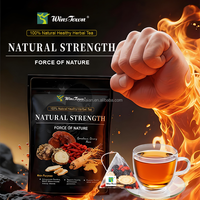 Thé naturel pour la force masculine, poudre de maca à base de plantes, produit dans une usine certifiée GMP