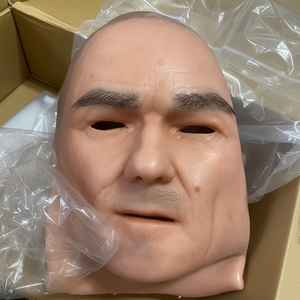 คอลเลกชั่นหน้ากากคอลเลกชั่นแต่งหน้าแบบครอสเดรสคอสเพลย์ทำจากซิลิโคนที่คลุมศีรษะสำหรับผู้ชาย - Product Image 1