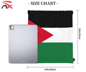 <span class=keywords><strong>Sac</strong></span> à dos à cordon en polyester avec drapeau national de la Jordanie, idéal pour les événements patriotiques en plein air et la salle de <span class=keywords><strong>sport</strong></span> - Product Image 3