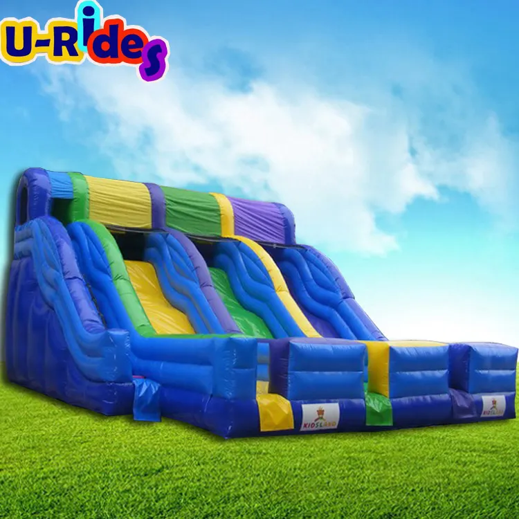 Jumper Inflatable 3 land inflatable kids slide for Indoor Play center daycare centre for kids