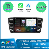 Système multimédia de conduite dynamique en temps réel 3D pour Subaru Legacy 2003-2009 Navigation GPS sans fil CarPlay Lecteur radio de voiture