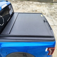 Couvercle de lit rigide rétractable pour camionnette Couvercle de tonneau en alliage d'aluminium pour Revo2019-2024 Toyota Hilux