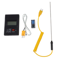 TM902C -50C hingga 1300C Pengukur Suhu Digital Tipe K Sensor Termometer + Detektor Probe Termokopel