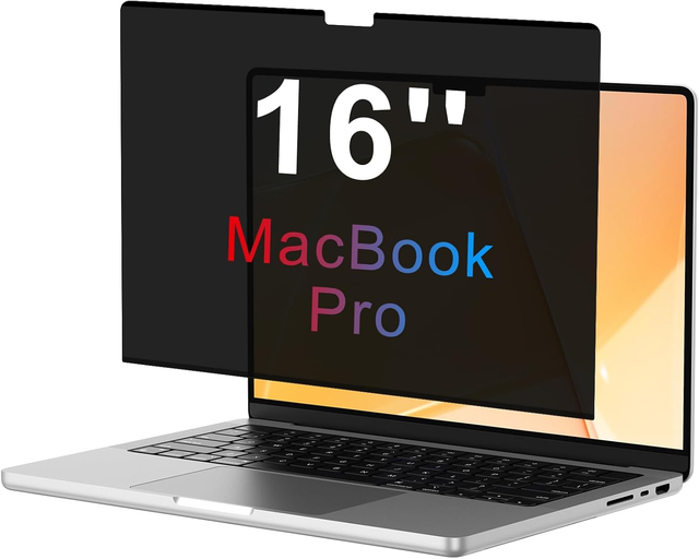 Magnetic Privacy Screen Protector for MacBook Pro Air 13 14 15 16 Inch Detachable and Reusable Laptop Anti-Glare Anti-blue Light