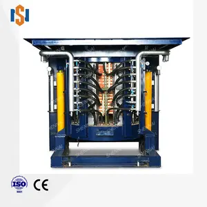 1 tấn cảm ứng furnase 1 giai điệu cảm ứng lò 1 giai điệu cảm ứng lò nóng chảy sắt thép bộ hoàn chỉnh