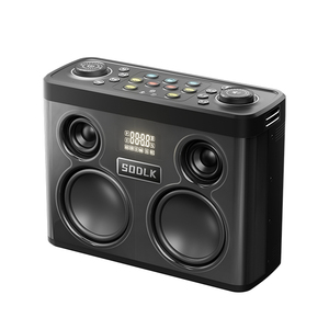 Loa di động karaoke ngoài trời SODLK S1368 320W có micro, kết nối <span class=keywords><strong>Bluetooth</strong></span>, loa di động gia đình - Product Image 4