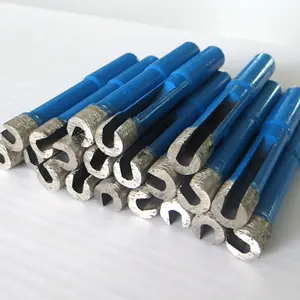 Premium Blind Hole Diamond Tip Core Drill Bits with Circular Shank Adaptor