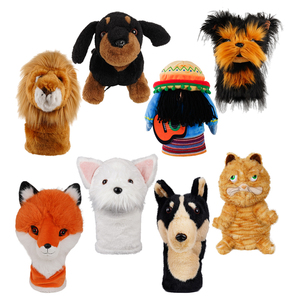 Housse de tête de club de golf en peluche personnalisable, protection solaire pour driver, accessoires de golf doux, housses de tête de golf en forme de canard, mignonnes et originales - Product Image 2