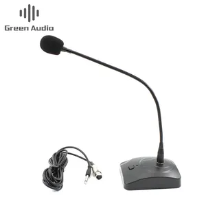 Condenser Desktop Gooseneck Microphone For Conference Microphone Noise Canceling Desktop Speech Mic