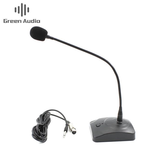 Condenser Desktop Gooseneck Microphone for Conference Microphone Noise Canceling Desktop Speech Mic