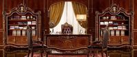 Ensemble de meubles de bureau antiques français de luxe Bureau de bureau en bois