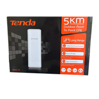 Répéteur WiFi extérieur TENDA O3 CPE 150 Mbps 2,4 G et 5 G avec adaptateur PoE