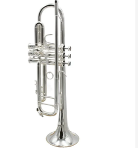 ทรัมเป็ตแบบ B Flat ชุบเงินเต็มตัว ยี่ห้อ Eastern Music พร้อมคีย์หนัก - Product Image 4