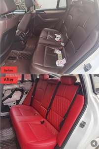 Coprisedile Completo Personalizzato in Pelle di Alta Qualità e Tessuto per <span class=keywords><strong>BMW</strong></span> - Product Image 5