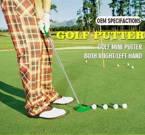 फैक्टरी प्रत्यक्ष बिक्री डबल साइड गोल्फ पटर रंगीन पकड़ रबर हेड गोल्फ क्लब जूनियर थोक बच्चों के लिए मिनी गोल्फ पटर - Product Image 4