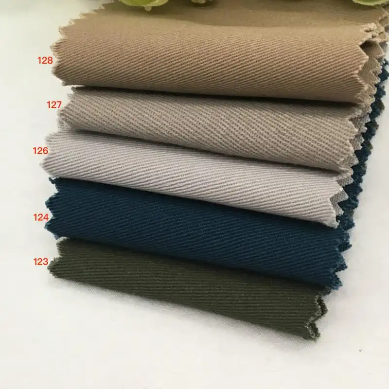 Polyester Cotton Fabric T/C 65/35 Polyester 65% Cotton 35% Fabric Twill Trousers Fabric For Uniform