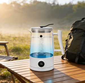 Bouilloire à eau hydrogénée portable avec technologie PEM, rechargeable par USB, pour usage domestique, pichet à eau hydrogénée - Product Image 3