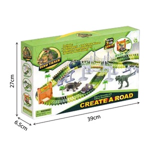 Crea tu Propia <span class=keywords><strong>Pista</strong></span> <span class=keywords><strong>de</strong></span> Carreras <span class=keywords><strong>de</strong></span> Dinosaurios, 173 Piezas, Juego <span class=keywords><strong>de</strong></span> <span class=keywords><strong>Pista</strong></span> Flexible con 3 Luces LED - Product Image 5