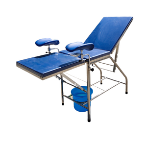 महिलाओं के फोल्डिंग अस्पताल के फर्नीचर सस्ते थोक डॉक्टरों की मैनुअल मेडिकल मरीज की जांच बिस्तर - Product Image 3