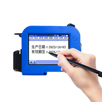 Printer Inkjet Mini Tij 12.7Mm Murah Laris untuk Pencetakan Label Barcode dan Tanggal