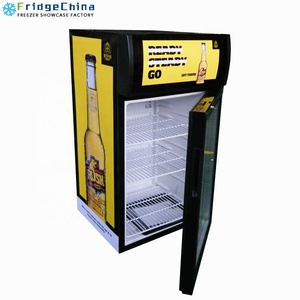 Refrigerador comercial de una sola puerta con puerta de vidrio Vertical, refrigerador congelador de bebidas de <span class=keywords><strong>Cola</strong></span> con pantalla de <span class=keywords><strong>Coca</strong></span> de una sola temperatura - Product Image 2