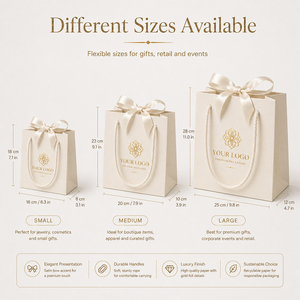 Sacs cadeaux en papier écologiques de luxe personnalisés <span class=keywords><strong>SHINY</strong></span>, logo en estampage à chaud, papier recyclable, tailles personnalisées pour l'emballage des vêtements - Product Image 4