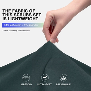 Tenues Médicales Unisexe Imprimées Tissées Respirantes et Douces, Tailles S-XXL, Personnalisables avec Logo OEM, Idéales pour Médecins et Hôpitaux - Product Image 3