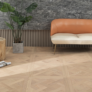 Parquet en bois d'ingénierie multicouche en noyer, confortable, antidérapant, gaufré, qualité ABC, 16mm 18mm 20mm, système T&G Versailles, pour hall - Product Image 2
