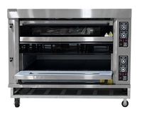 Four électrique commercial pour boulangerie et restaurant, 1 à 3 niveaux, pour gâteaux, pains, noix, équipement de cuisson en promotion