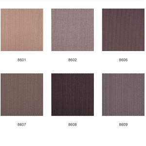 Carreau de moquette moderne Carreaux de moquette commerciale Tapis de bureau Support en pvc - Product Image 5