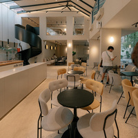 Comptoir de café, vitrine de boulangerie, design d'intérieur de café, boutique de pâtisserie, boutique de desserts, boulangerie, comptoir d'exposition commercial