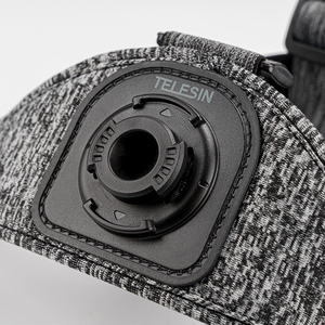 Soporte de Cámara con Correa para la Cabeza Telesin con Soportes Dobles para Cámara Delantera y Trasera para Cámaras GoPro Hero8/7/6/5/DJI Action - Product Image 2