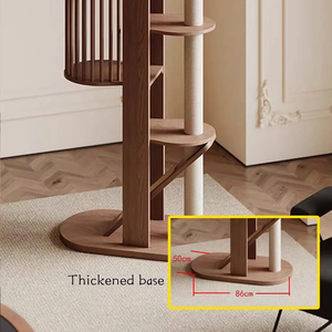 Özel kedi tırmalama kulesi Modern kedi tırmanma ağacı oyuncak oturma odası kedi tırmalama sütunu - Product Image 6