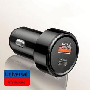 ที่ชาร์จไฟในรถ PD แบบคู่ที่มีช่องเสียบ USB คู่ขนาด48วัตต์ผู้ขายที่ดีที่สุดพกพาได้และมีประสิทธิภาพสำหรับโทรศัพท์ทุกรุ่น - Product Image 2