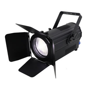 스튜디오 극장용 200W DMX 전자식 줌 화이트 LED 프레넬 조명 3200K 웜화이트/5600K 퓨어화이트 - Product Image 5