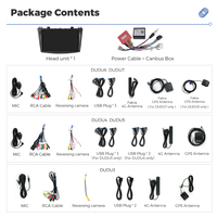 MEKEDE DUDU7-Autoradio avec navigation GPS, lecteur multimédia, écran 2K, Android Auto, pour Mazda 3 2010-2012
