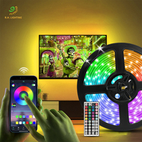 Kit de Bande LED Intelligente RGB Joystar 30M pour Décoration de Noël et de Fêtes, Vente en Gros, Fourniture en Vrac pour Projets Commerciaux