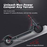 Les meilleurs scooters électriques à grande vitesse Intelligent Digital 8.5 pouces pneu 36V 7.5Ah Li-ion 250W 35km Urban Fold Scooter électrique pour adultes