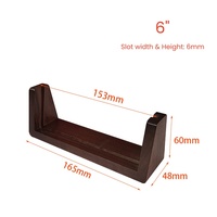 Support de base de lampe en bois OEM support tableau mémo en acrylique blanc lumière LED en bois 3D haute qualité veilleuse bébé lampe LED plaque de bureau