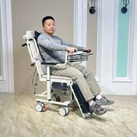 Chaise élévatrice manuelle multifonctionnelle pour personnes âgées, dispositif de levage hydraulique pour personnes handicapées